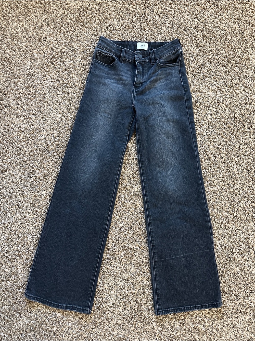 BKE Girls’ Mini Billie Wide-Leg Jeans